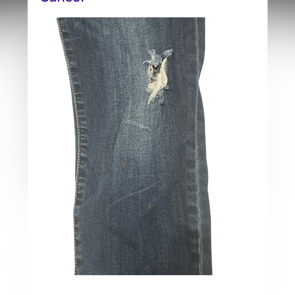 Kut from the Kloth Dark Blue Boyfriend Jeans Size 6 - Picture 2 of 4